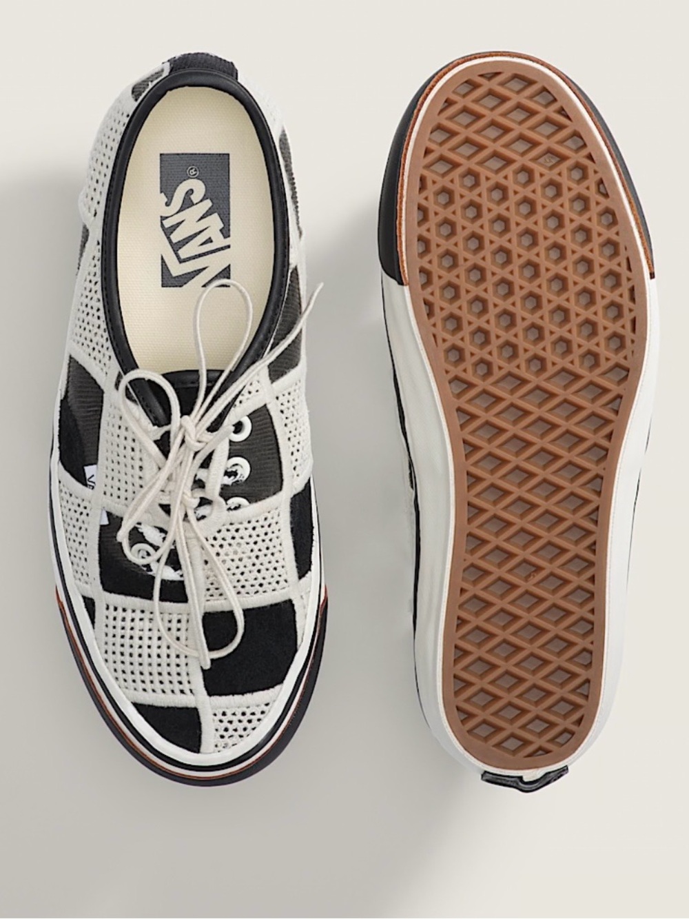 Vans Premium Authentic Checkerboard Shoe women's 9 / 7.5 in Men's